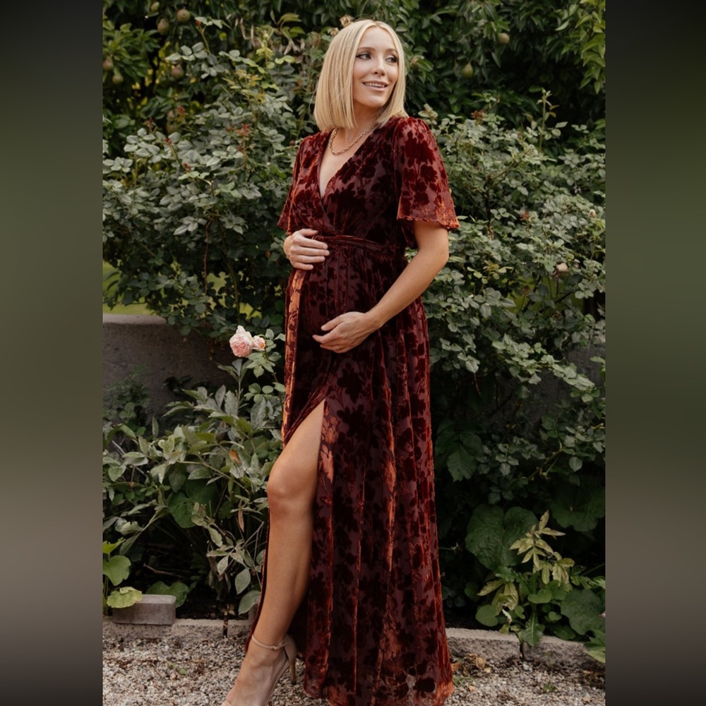 Baltic Born Uma Velvet Dress